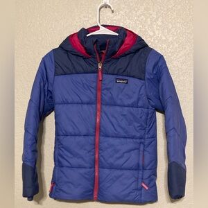 Patagonia Kids Insulated Hooded Puffer Jacket – Size 10